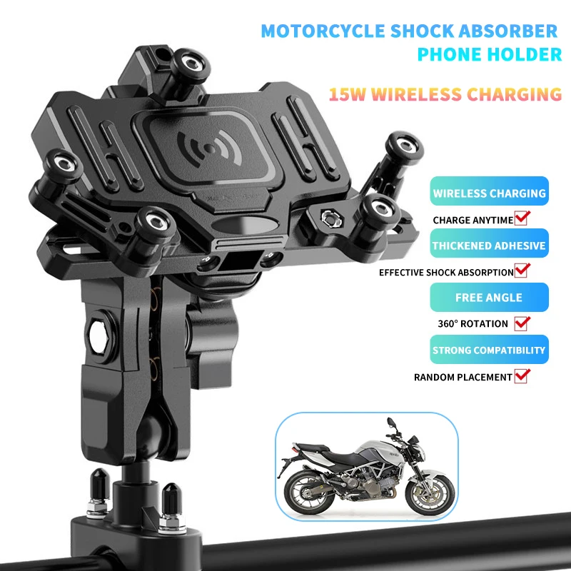 Motorcycle Mobile Phone Holder Wireless Chargingfor Aprilia MANA 850 GT DORSODURO 1200 750    Accesorios Bracket для 1998 2013 mv agusta f4 m25x1 5 колпачок наполнителя масла для aprilia rsv4 s r 675 910 1078 rr dorsoduro 750 abs factory aprc