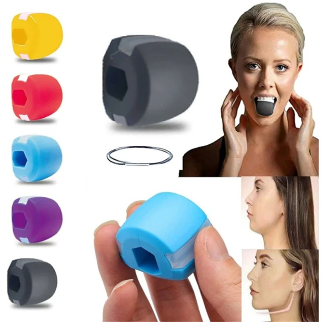 Jaw Trainer Face Exerciser Jaw Exerciser for Jawline Shaper Facial Toner  Chin Masseter Muscle Trainer for Double Chin Reducer - AliExpress