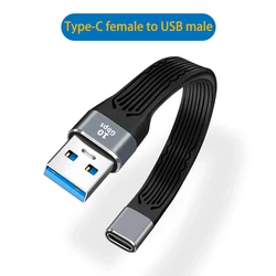 Universal USB/Type - C Conversion Extension Cable with 10GB Data Transfer Speed and 13mm Flexible Design (C female to A male 9)