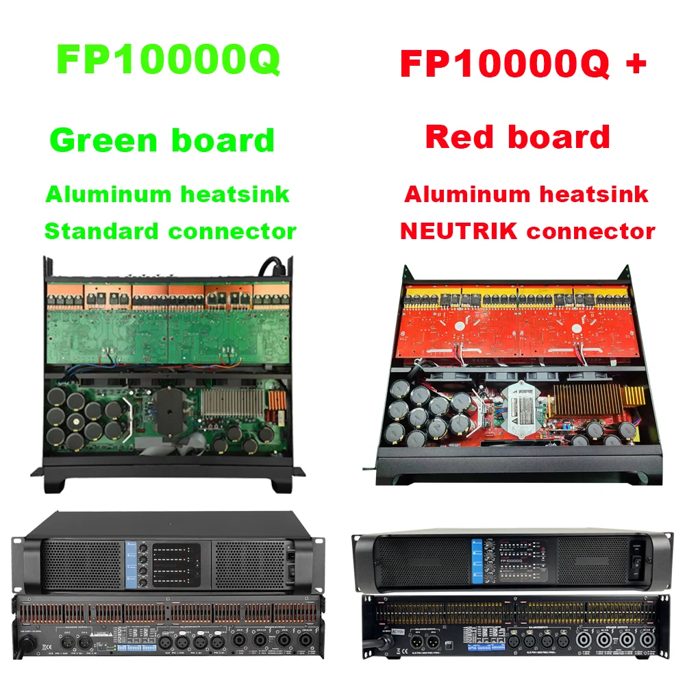FP10000Q/FP20000Q Professional Audio Power Amplifier 2 Ohm Stable 4 Channels Class TD Amp 4x1350W 10000 Watts ON-Semi Live Show — view 2