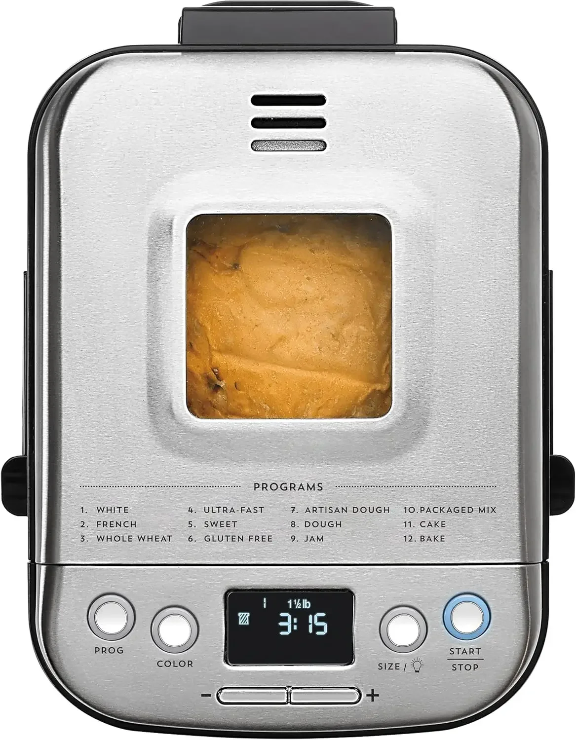 CBK-110C Compact Automatic Bread Maker, Stainless Steel 4