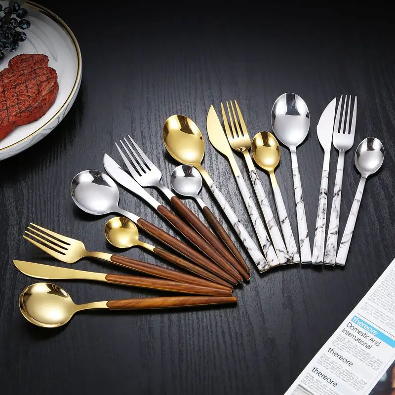 

Студенческая портативная посуда из нержавеющей стали, офисные работники, палочки для хранения еды, Западная Посуда, набор для ужина в стейке