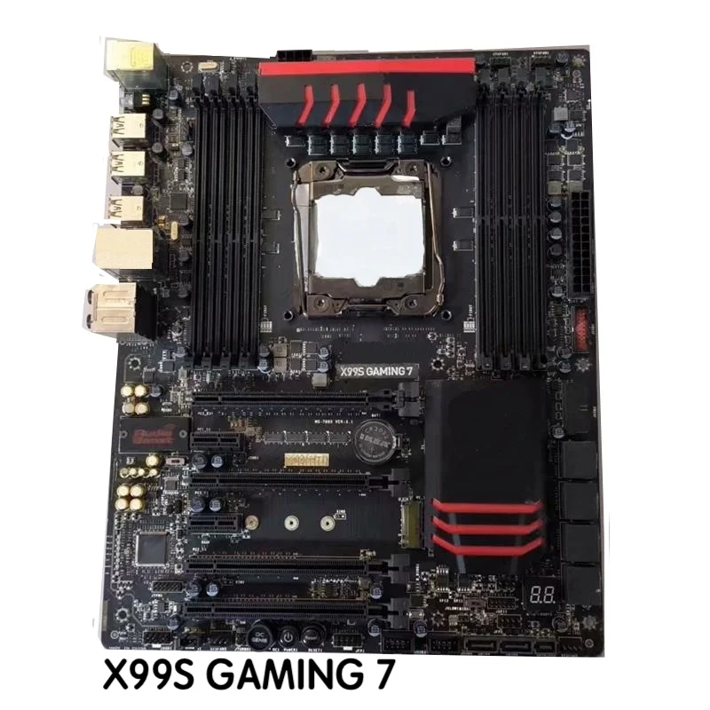 Per Msi X99S Gaming 7 Scheda Madre X99S Gaming Lga 2011 Scheda Madre Ddr4 Testata Al 100% Ok Completamente Funzionante Spedizione Gratuita