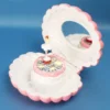 Shell shape ballet girl music box with Light classic retro melody gift for birthdays holidays wedding and parties decorative 4