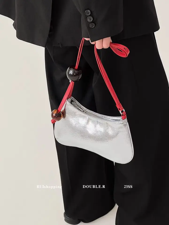 Women Bag 2024 New Fashion Chinese Style Big Beading PU