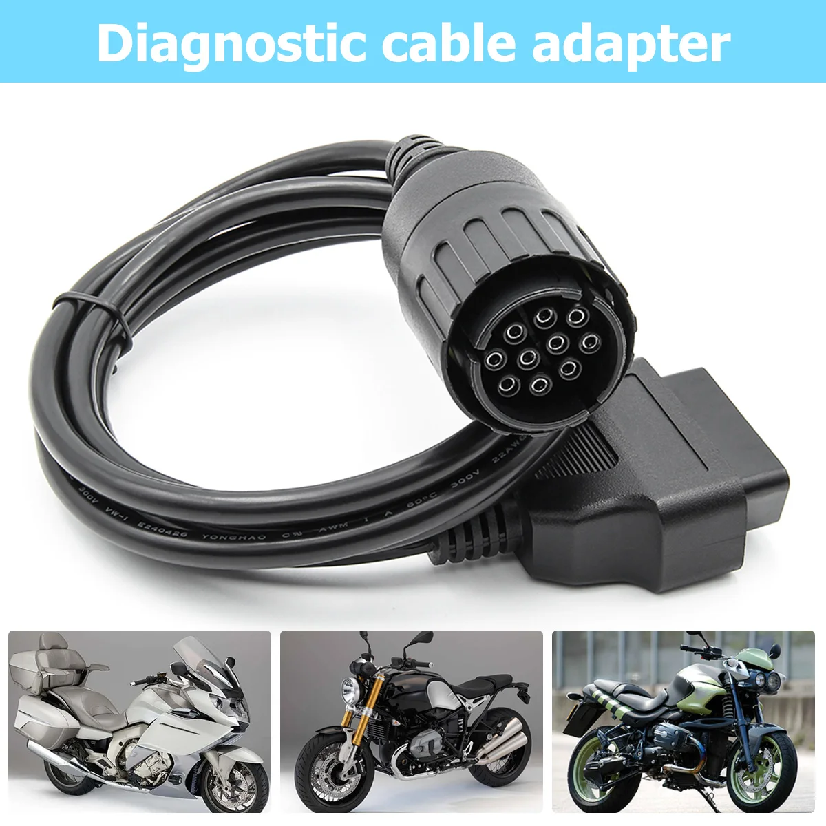 OBDLink® LX Bluetooth+10Pin Adapter For Bmw Motoscan