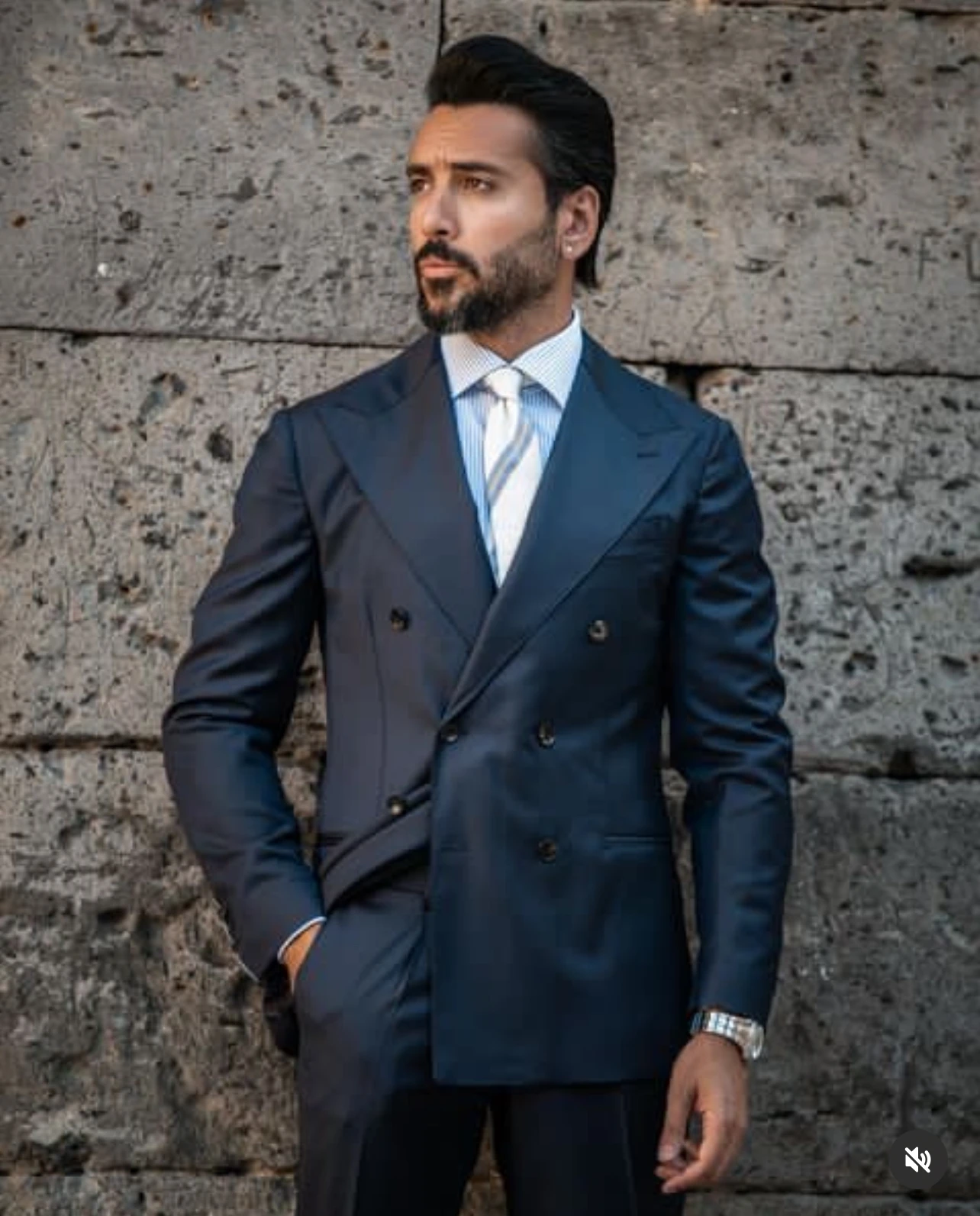 

Элегантные темно-синие костюмы для мужчин, двубортный официальный деловой Блейзер, свадебный смокинг для жениха, жакет и брюки из 2 предметов, Terno Masculino