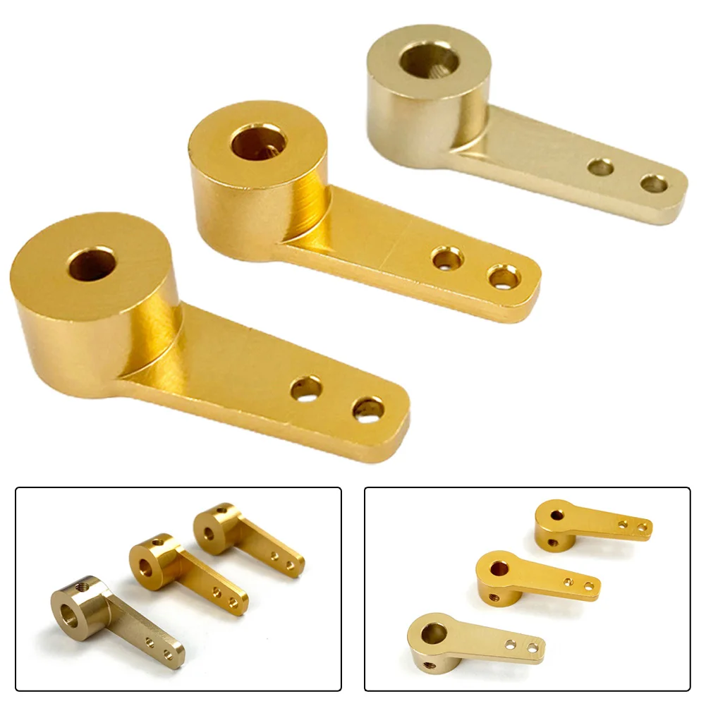 1 Stücke 3,1 MM 4,1 MM 5,1 MM Einzigen Lenkruder Pinne Arm Für RC Modellauto Boot Handwerkzeug RC Modell Fahrzeug Teile