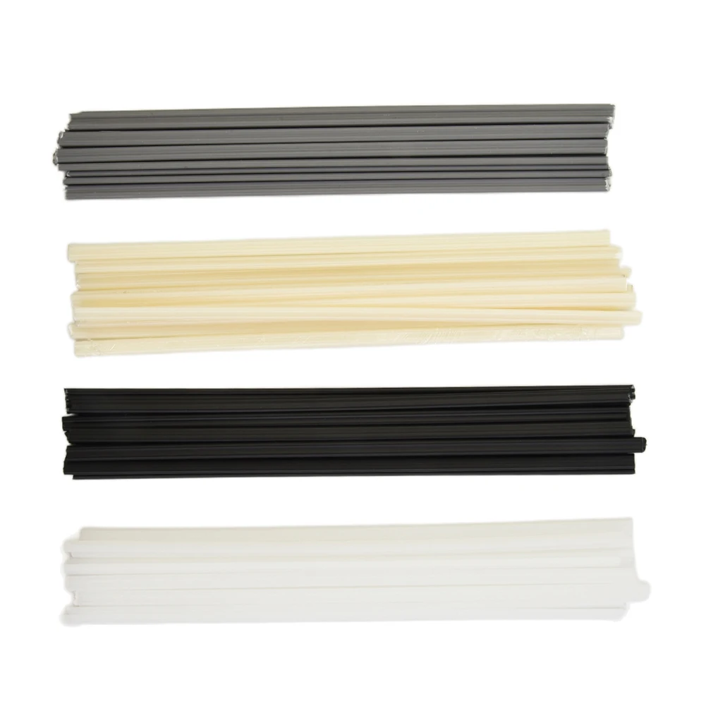 Welding Rods 10pcs 20cm Plastic Welding Rods ABS/PP/PVC/PE for Plastic Welder Gun Bumper Repair Supplies