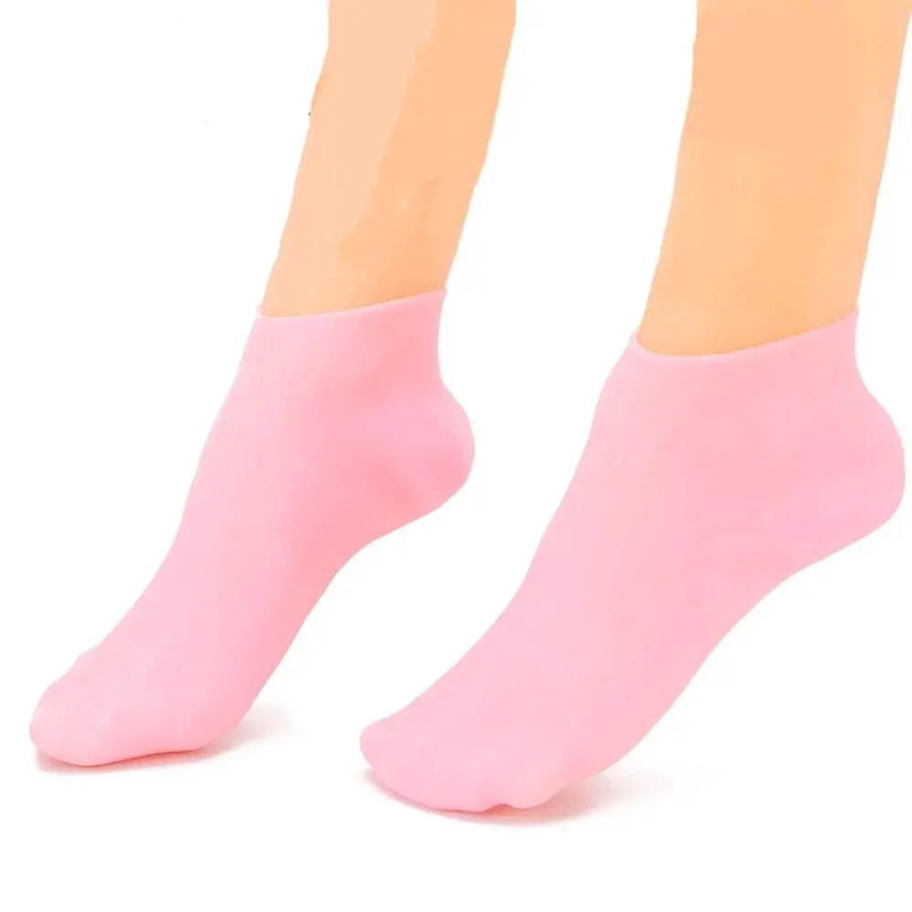 Foot Peel Mask Mens Socks A Pair Of Silicone Socks Moisturise And Prevent Cracks And Soften Calluses Cornsfoot Maskbeach Socksprotective Foot Covers