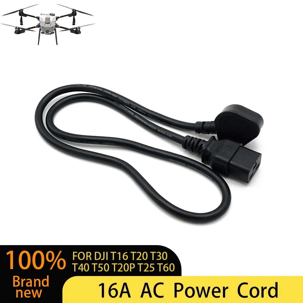 Câble Alimentation CA 16A pour DJI Agras T40 T50 T30 T20P T25 Chargeur Drone