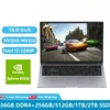 2023 Gaming Laptop NVIDIA Geforce MX550 GDDR6 4GB Graphics Card Notebook 16.0 Inch Intel I7-1260P 36GB RAM +2TB RJ45 WiFi Type-C 1