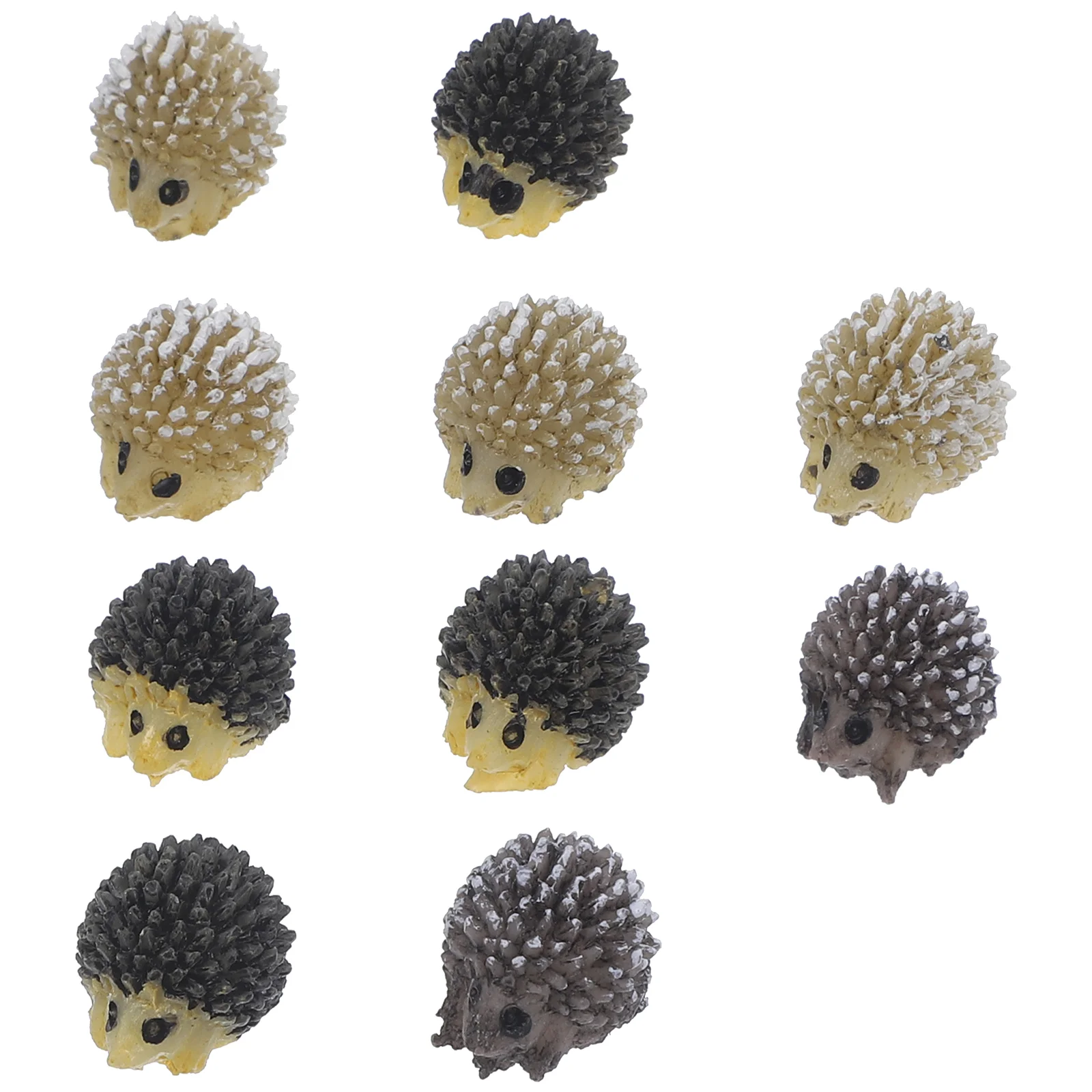 

BESTOYARD Miniature Hedgehog Landscape Garden Decoration Ornaments Fairy Garden Resin Crafts Decorations