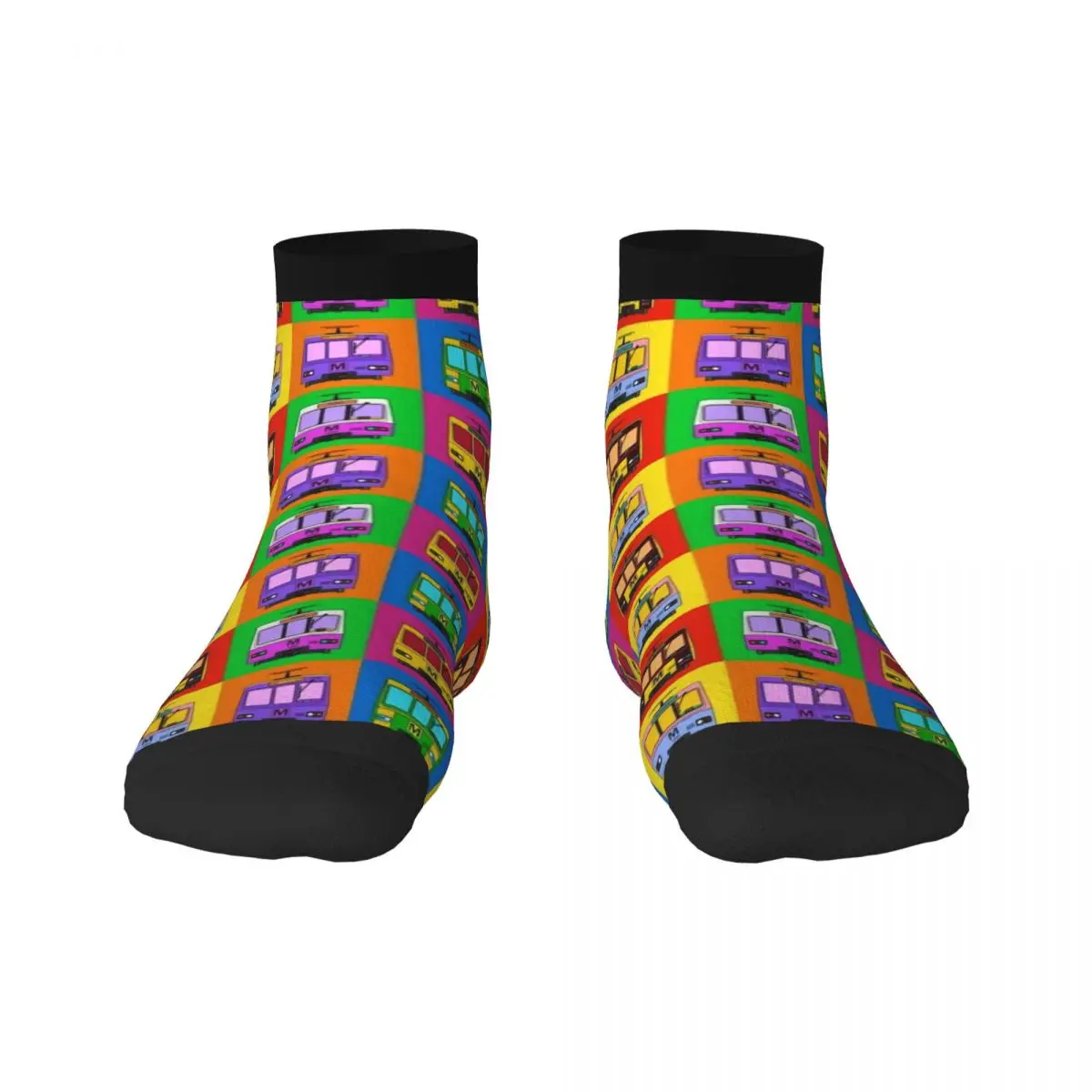 

Носки Metro Pop Art, велосипедные незаменимые женские носки, мужские носки