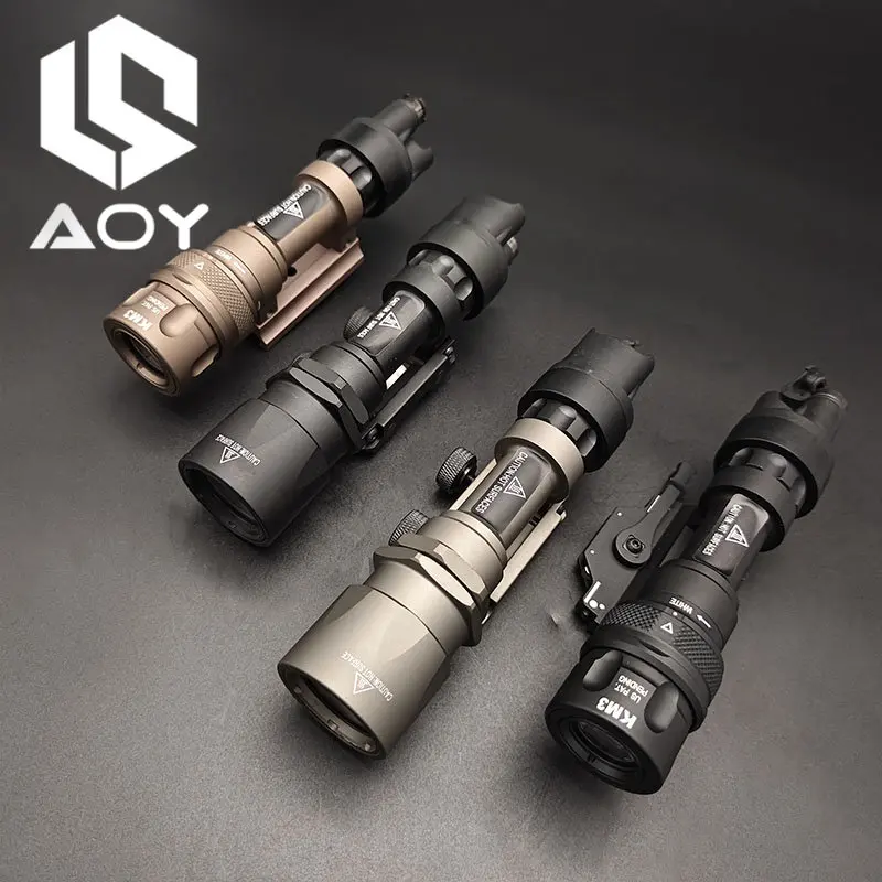

Tactical M952V SF Flashlight White LED Strobe Weapon Light QD Quick mount Hunting M951 Scout light 20mm Picatinny Rail