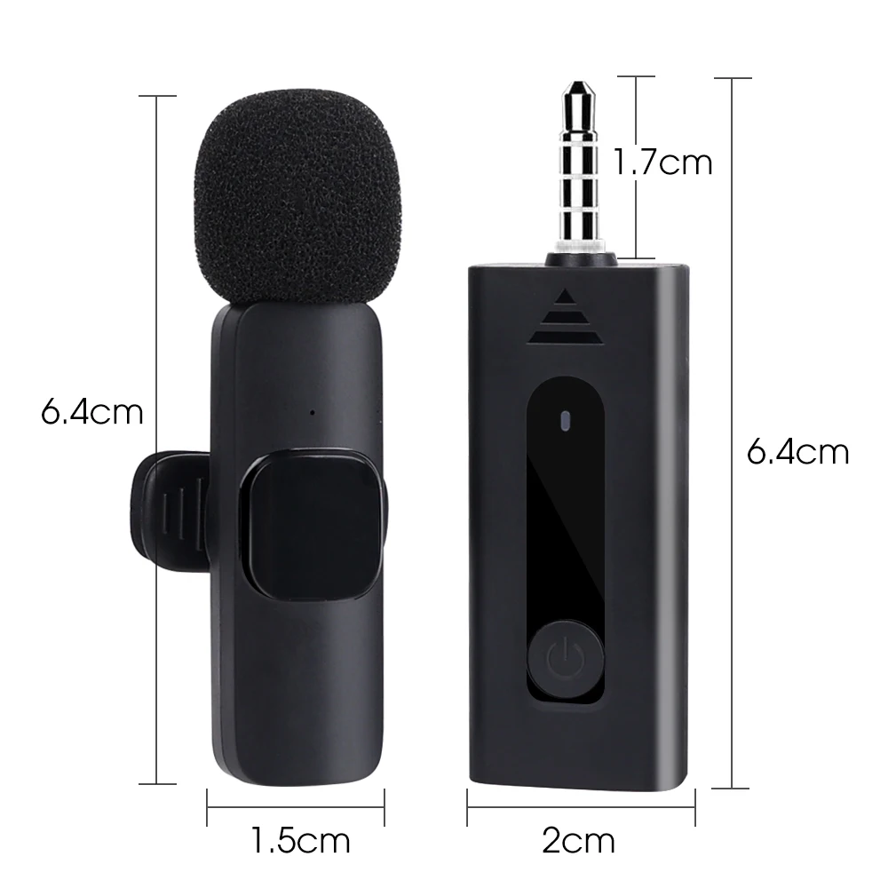 Microphone K35 Pro Lavalier Sans Fil 5.0-6