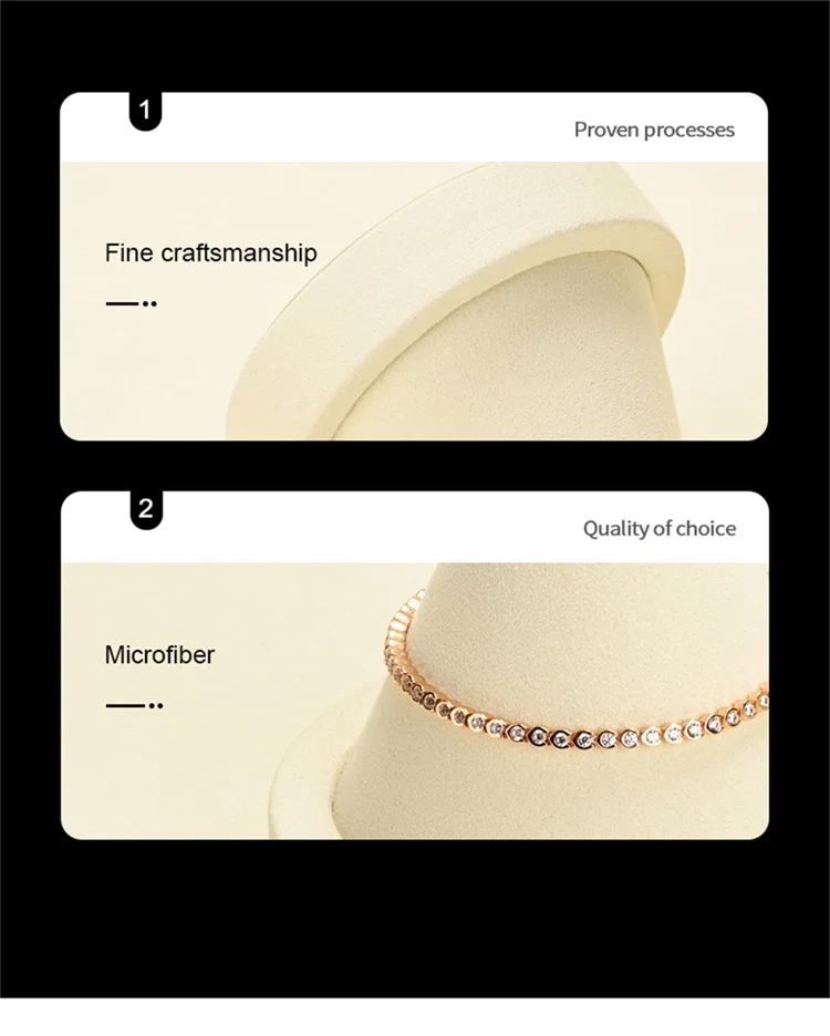 WoodTen Cone Bracelet Display Stand Ring Bangle Anklet Chain Necklace Jewelry Display Prop Storage Rack Bracelet Jewellery Props