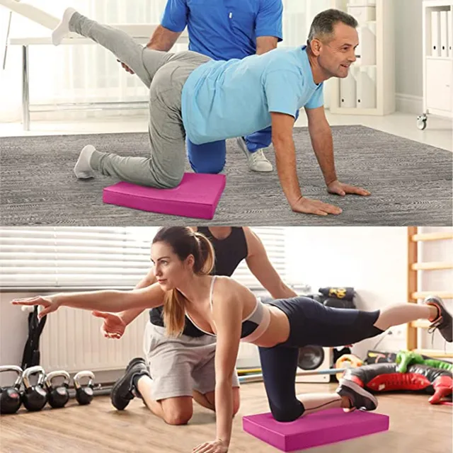 Soft Balance Pad TPE Yoga Mat Foam Exercise Pad Thick Balance Cushion Fitness Yoga Pilates Balance Board for Physical Therapy 5
