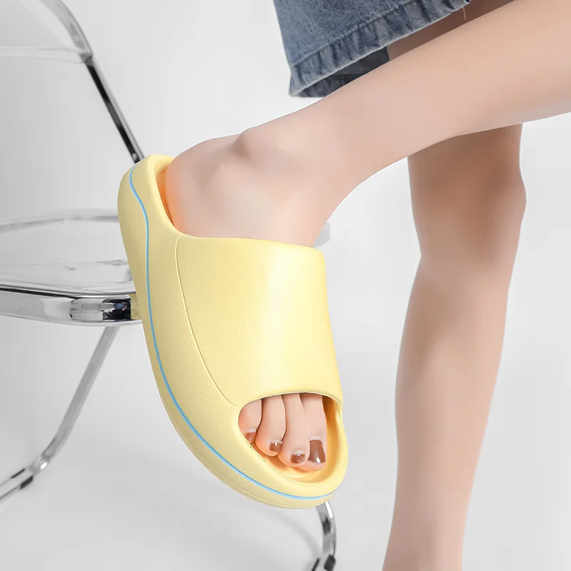 Women Slippers Non-Slip Summer Slippers Soft Foam Sliders Slipper for Indoor  Outdoor With Thick Sole_voghion.com