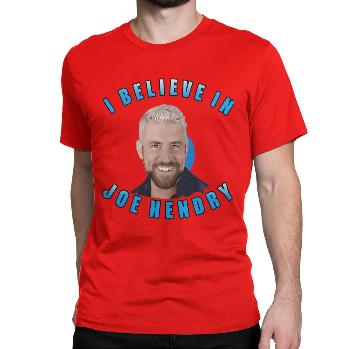 thumbnail image 1 of Camisetas divertidas de Joe Hendry para hombre y mujer, de algodón, con cuello redondo, de manga corta y estampado., 1 of 7