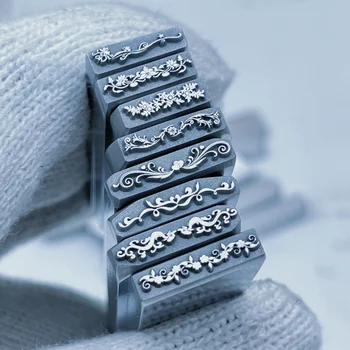 Flower Metal Stamping Punch – Steel Jewelry & Leather Craft Tool 1