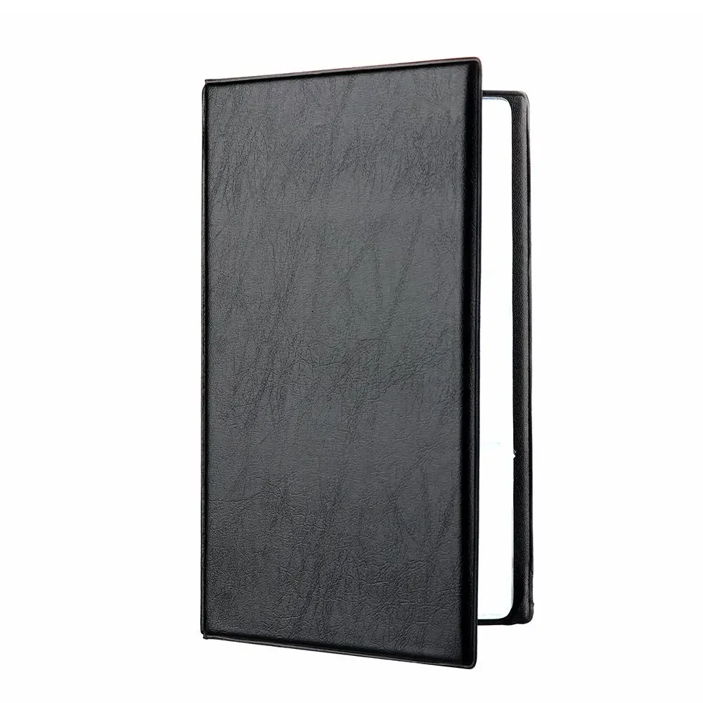 Elegant Leather Card Organizer and Album – Premium Business and ID Storage Solution
