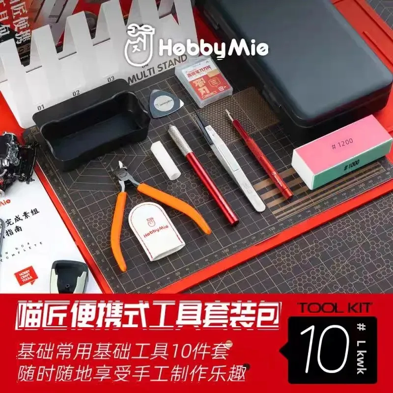 Lot de 10 pinces multi-bord pour modélisme - Outils de coupe de précision