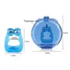 6Pcs Blue Mini Soft Anti Snore Clip with Storage Box Easy Breathe Reusable Silicone Magnetic Anti-snoring Device Night Device 6