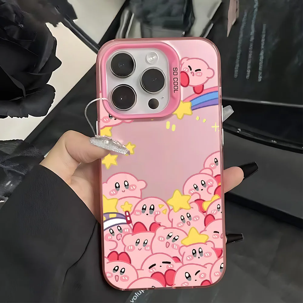 Adorable Pink Kirby Phone Case - Cute and Stylish Protective Cover