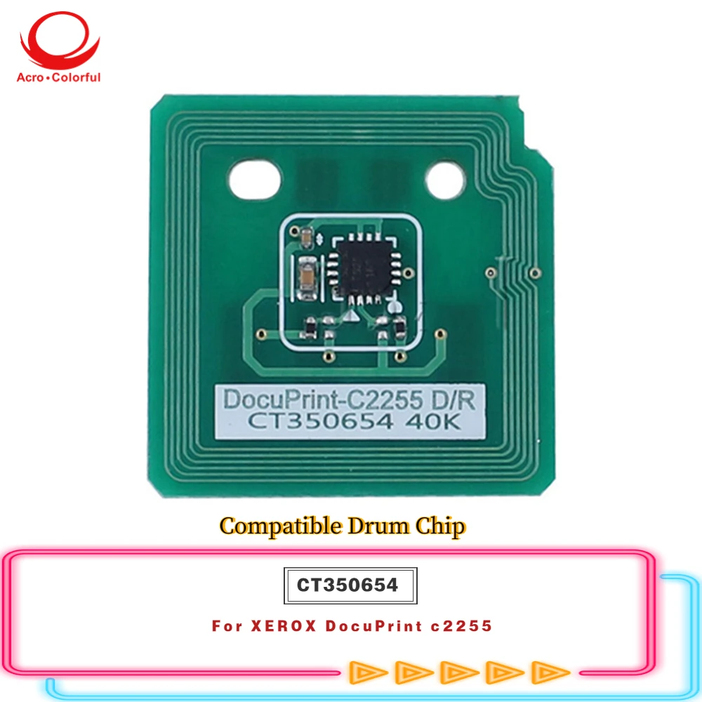 

40K CT350654 Compatible Drum Chip Apply to XEROX DocuPrint c2255 Laser Printer Cartridge