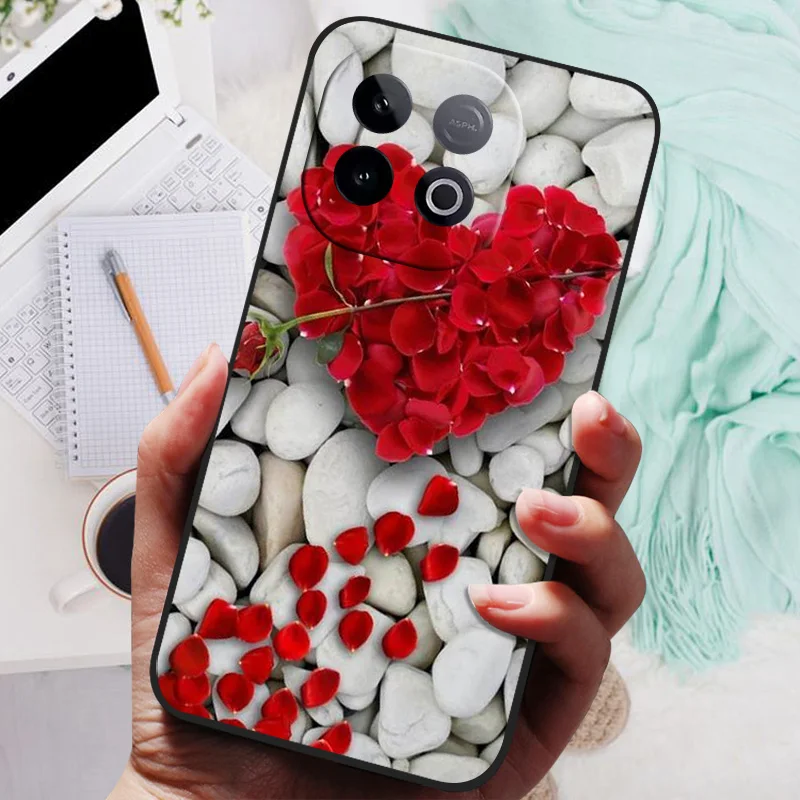 Premium Silicon Back Cover Phone Case with Soft Bumper Coque
