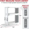 Storage Swivel RackMulti-layer Storage RackCabinet Food Ingredients Storage RackPull-On Swivel Spice Racks 5