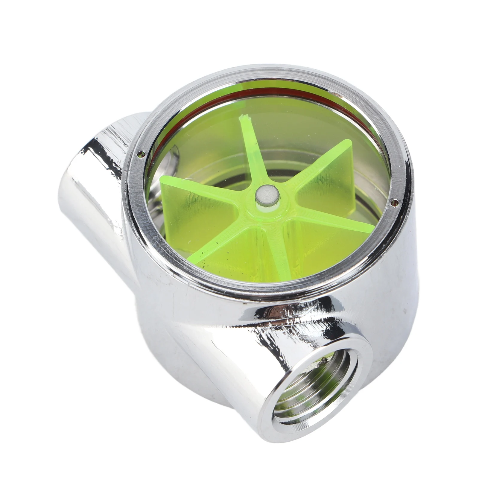 Computer Cooling Indicator Tungsten Alloy G1/4" Standard Female to Female Thread Computer Water Cooling Indicator