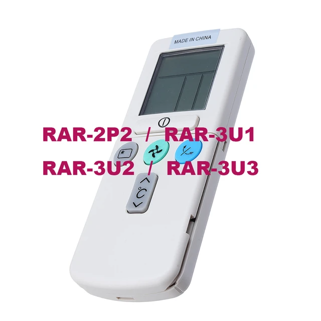 Télécommande de climatisation pour RAR-3U RAR-2P2 RAR-3U1 RAR-3U2 RAR-3U3  A/C, télécommande de remplacement, nouvelle collection - AliExpress
