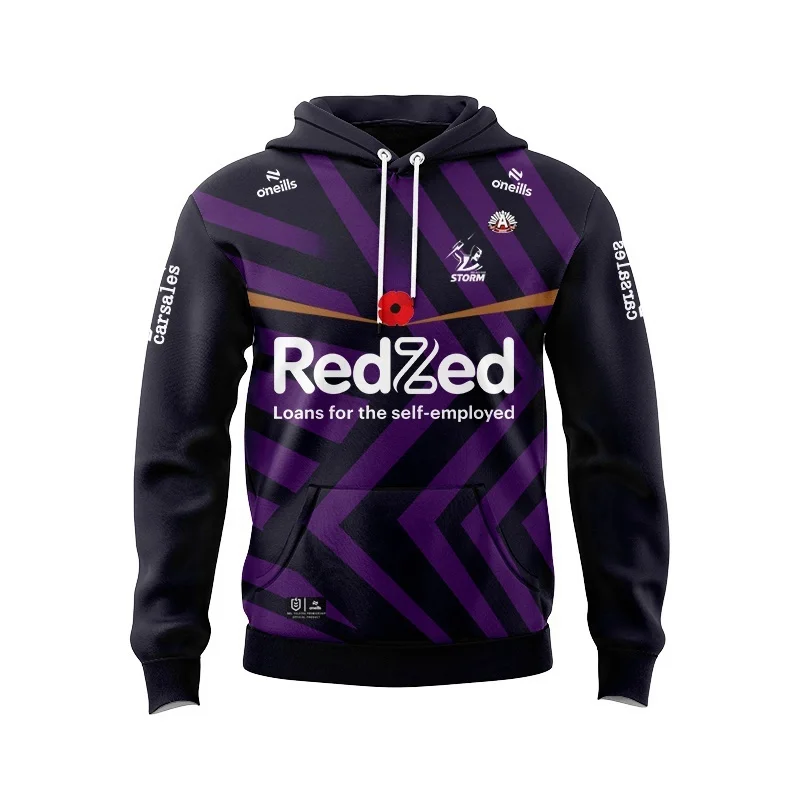MELBOURNE STORM O'NEAL MEN'S INDIGENOUS SHIRT-HOODIE