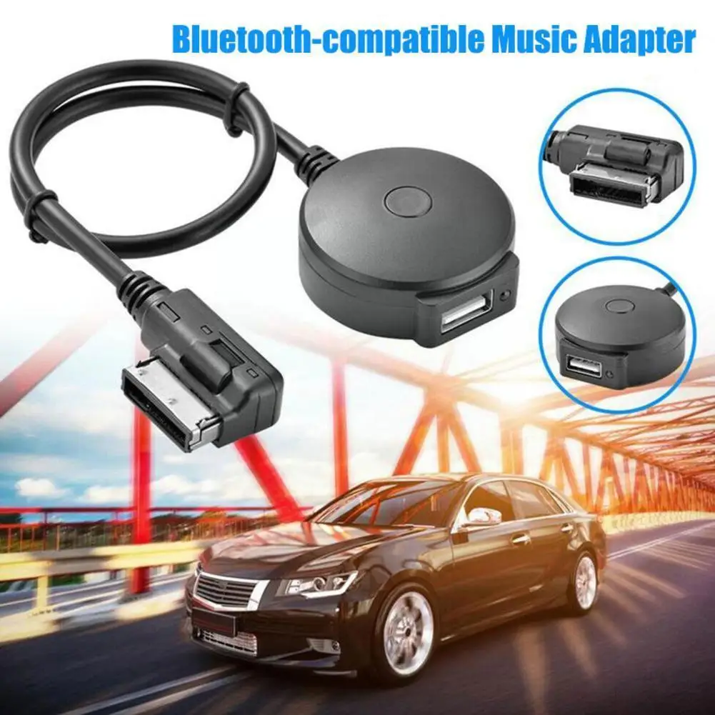 

Новый дополнительный ресивер Bluetooth Кабельный адаптер для Audi A4 A5 A6 Q5 Q7 Before 2010 аудио медиа вход AMI AUX Интерфейс M2H6