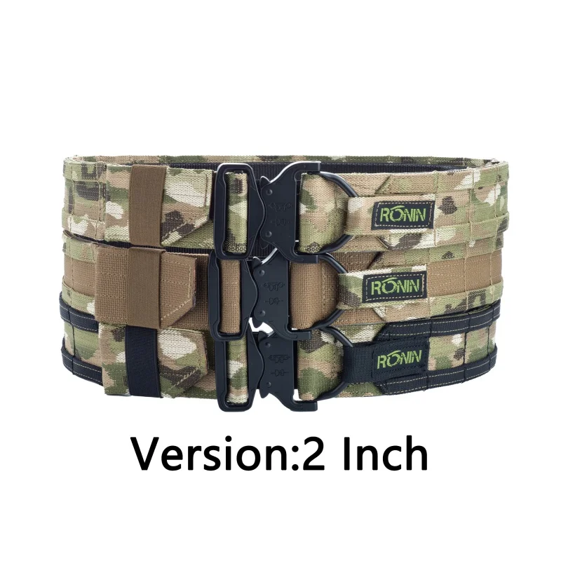 Ceinture Tactique WoSporT BA-07 - Pour Airsoft, Chasse, Outdoor, Polyvalente Et Réglable