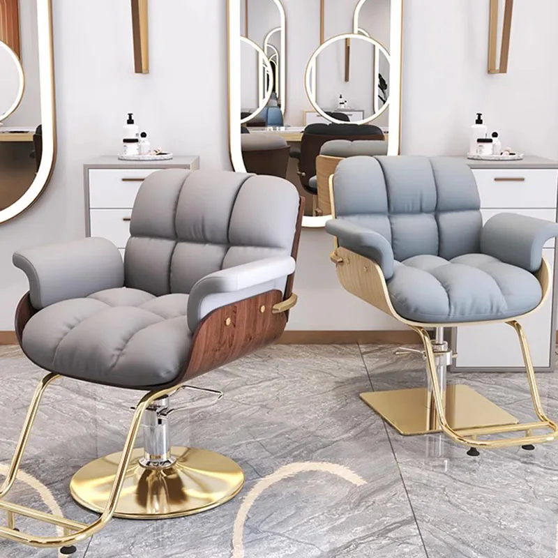 

Shampoo Recliner Barber Chair Luxury Beauty Salon Hydraulic Facial Swivel Pedicure Chair Wash Chaise Coiffeuse Salon Furniture