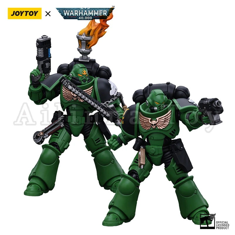 JOYTOY 1/18 Warhammer 40K – Action Figure Salamandre Assault Intercessor Fratello Tol'vak (12,1 Cm) - 5