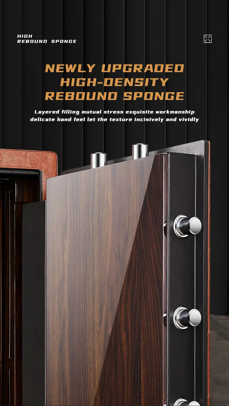 Premium 6,9,12-Slot Automatic Watch Winder Safe Box with Fingerprint, Digital Password ... - SKU LAWW1729 - UGI Packaging