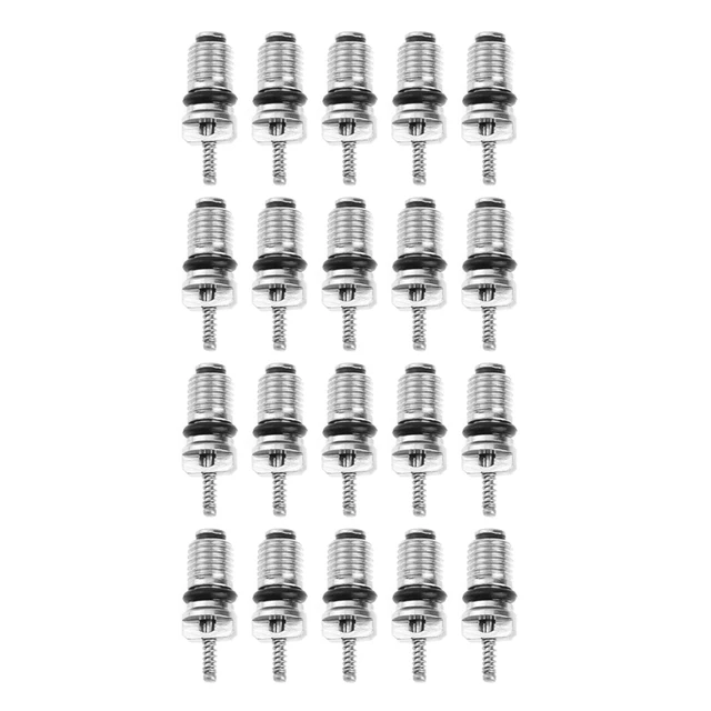 20pcs Car A/C Valve Cores: Reliable and Affordable Air Conditioning Accessories