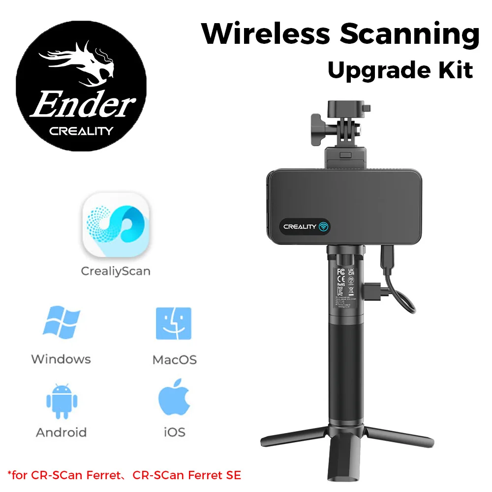 Scanning Upgrade Kit CREALITY Upgrade Kit Wireless Scanning for CR-Scan Ferret/ Ferret SE WiFi6 Wireless Bridge Support Win/MAC/iOS/Android