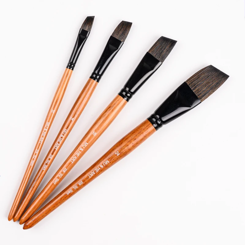 Watercolor Brushes Squirrel Brush Squirrel Hair Watercolor Brushes