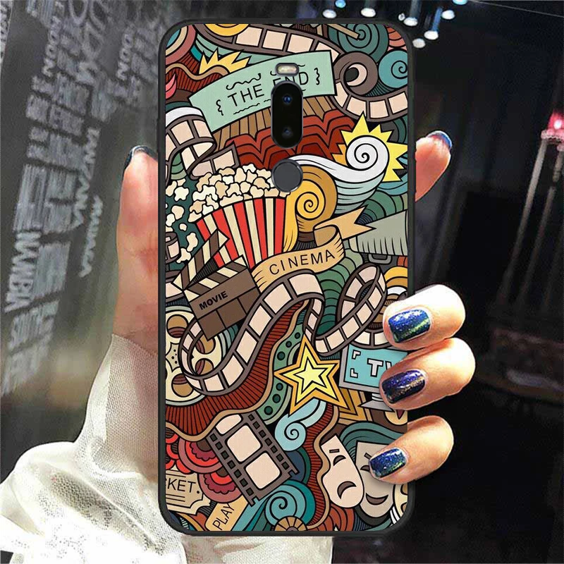 meizu phone case with stones black For Meizu Note 8 Case Cases For Meizu M8 Lite Note8 M8 Note Cover Phone Covers Bumpers Psychedelic Trippy Art best meizu phone cases Cases For Meizu