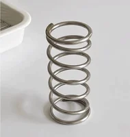 Creative Stainless Steel Metal Toothbrush Holder Rack Bathroom Toothware Toothpaste Makeup Brush Storage Decoration Storage Rack 2