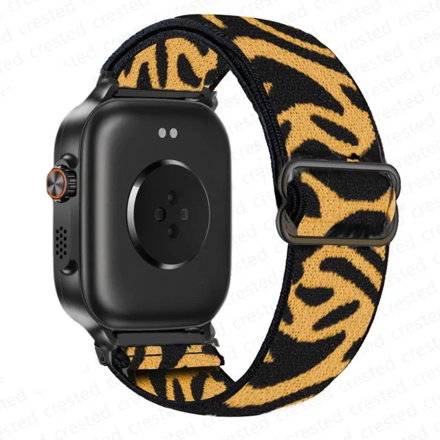 Adjustable Nylon Elastic 22mm Watch Strap Replacement Bracelet