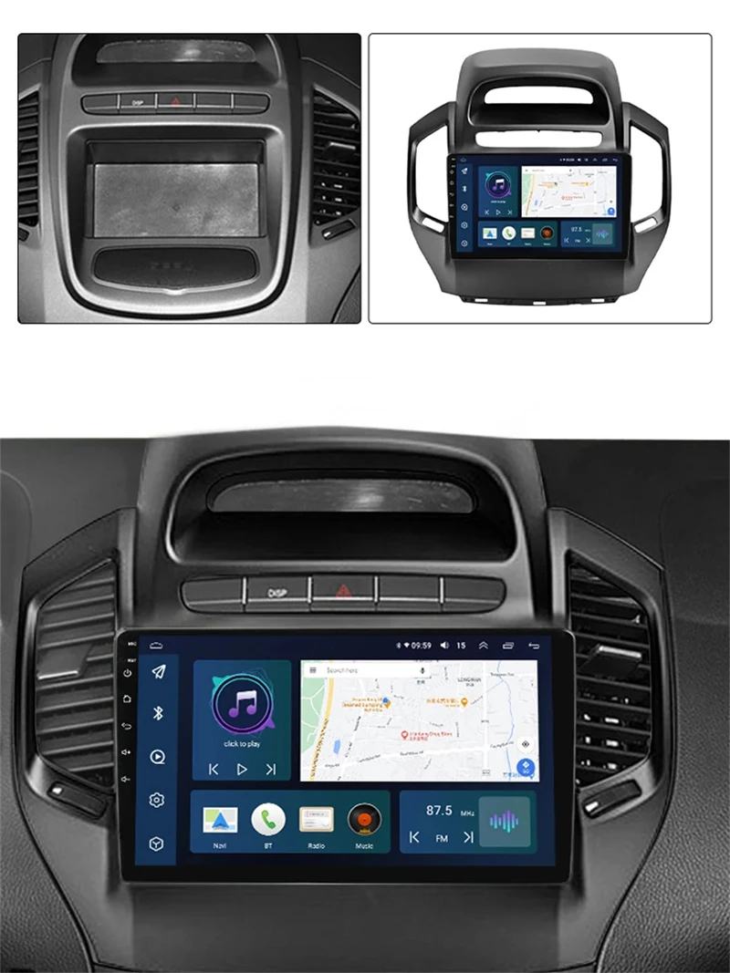 Geely Jingang King Kong GC6  ڵ  ٸ , 2014-2019 ׷ GPS DVD г CD ÷̾  , 9 ġ