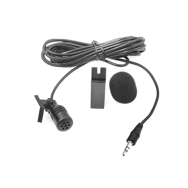 새로운 3.5mm 마이크 자동차 라디오 스테레오 GPS 사용 오디오 DVD 외부 마이크, 자동차 라디오 스테레오