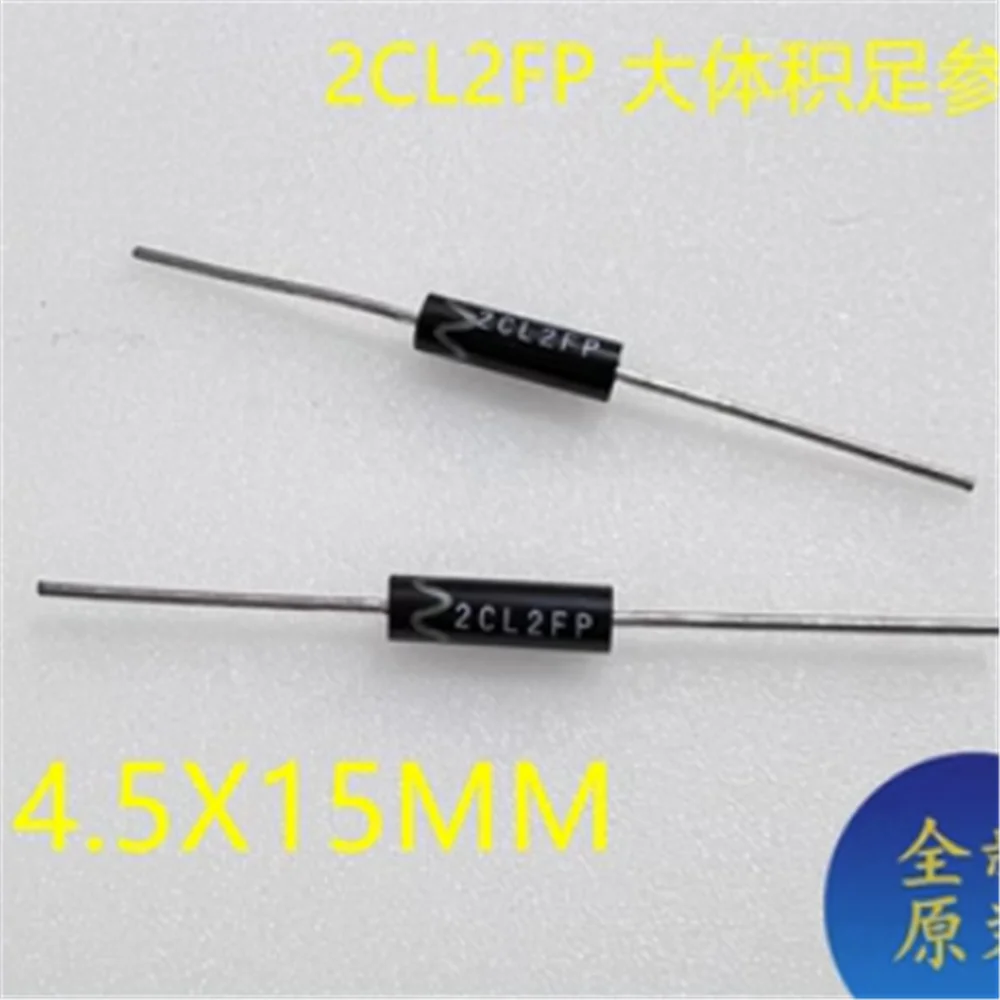Diodo de Alta Tensão 2cl2fp Grande Volume 100ma 30kv 100ns 45×15 mm 20 Pcs