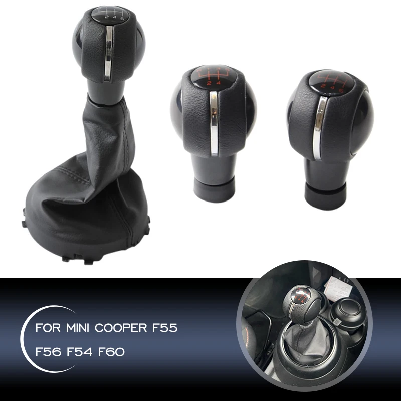 For-Mini-Cooper-F55-F56-F54-F60-Manual-5-6-Hand-Speed-Gear-Shift-Knob ...